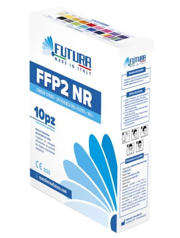 Futura semimascherina ffp2 small viola 10 pezzi Futura semimascherina ffp2 small viola 10 pezzi