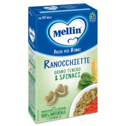 Mellin Ranocchiette di Grano e Spinaci Pasta 280 g