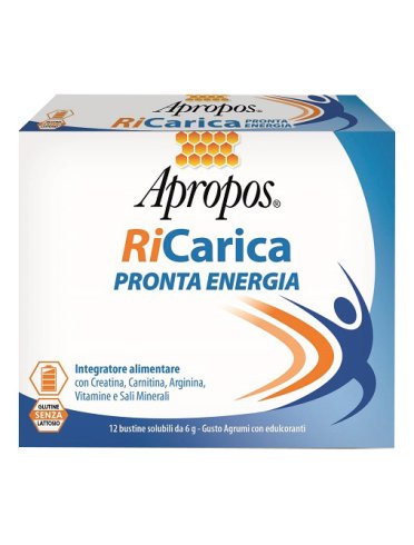 Apropos ricarica pronta energia 12 bustine 6 g