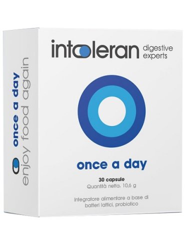 Intoleran once a day integratore fermenti lattici 30 capsule