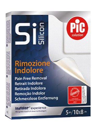 Cerotto pic postop silicone 5x7 5 pezzi