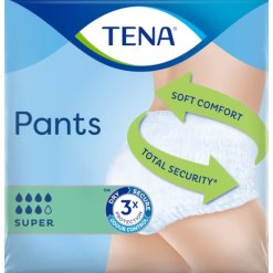 PANNOLONE PULL UP TENA PANTS SUPER TAGLIA MEDIUM 10 PEZZI