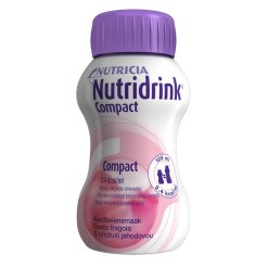 Nutricia Nutridrink Compact Fragola Supplemento Nutrizionale 4 x 125 ml