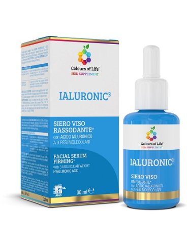 Colours of life ialuronics siero viso 30 ml