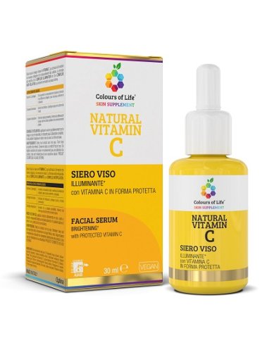 Colours of life natural vitamin c siero viso 30 ml