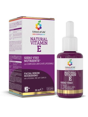 Colours of life natural vitamin e siero viso 30 ml