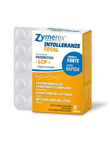 Zymerex intolleranze total 20 compresse