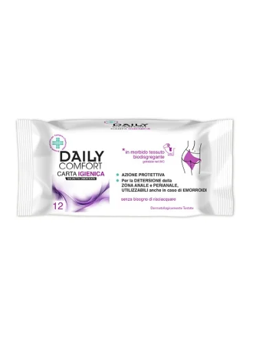 Daily comfort carta igien 12pz Daily comfort carta igien 12pz