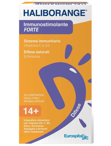 Haliborange immunostimolante forte integratore 20 compresse