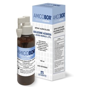 Amicobor Soluzione Acquosa Igiene Auricolare 100 ml