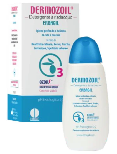 Dermozoil detergente a risciacquo 150 ml Dermozoil detergente a risciacquo 150 ml