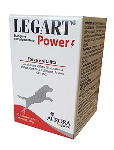 Legart power mangime complementare cani 20 compresse