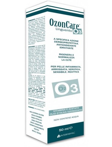 Ozoncare unguento idratante pelle arrossata 50 ml