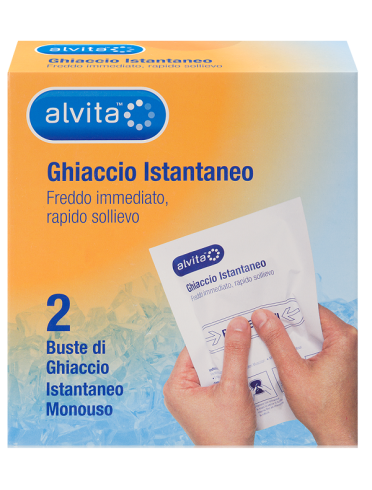 Alvita ghiaccio istantaneo 2 pezzi