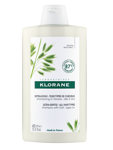 Klorane shampoo ultra delicato al latte di avena 400 ml