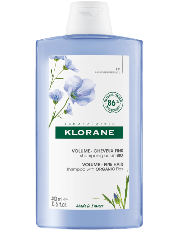 Klorane shampoo volumizzante lino 400 ml