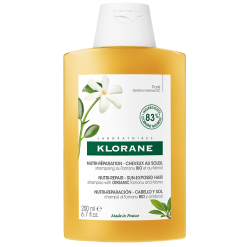 Klorane Les Polysianes Shampoo Nutritivo Tamanu Bio e Monoi 200 ml