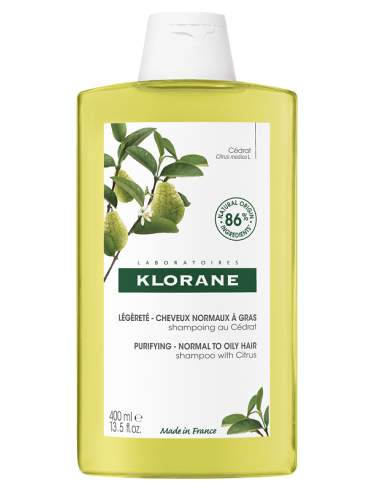 Klorane shampoo cedro 400 ml