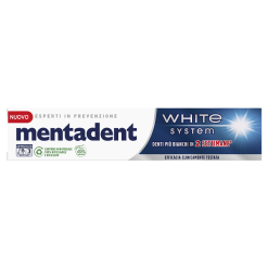 MENTADENT WHITE SYSTEM 75 ML