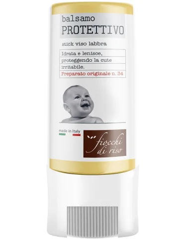 Fiocchi di riso balsamo protettivo 9 ml stick viso/labbra Fiocchi di riso balsamo protettivo 9 ml stick viso/labbra
