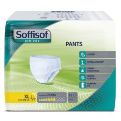 PANNOLONE SOFFISOF AIR DRY PANTS EXTRA EXTRA LARGE 12 PEZZI