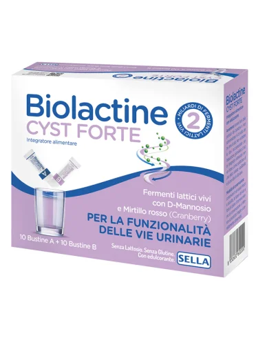 Biolactine cyst forte 10 bustine Biolactine cyst forte 10 bustine