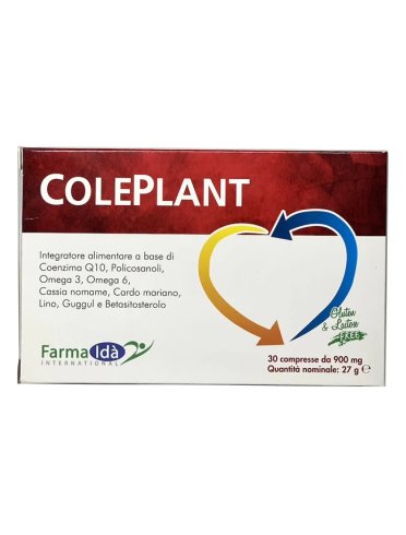 Coleplant integratore benessere cardiovascolare 30 compresse