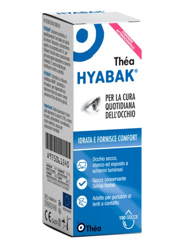 Soluzione oftalmica multidose hyabak 5 ml