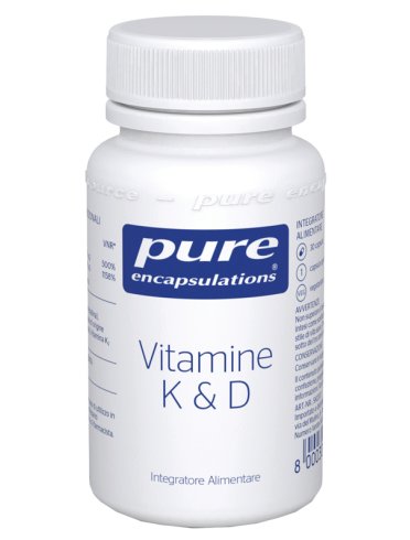 Pure encapsul vit k&d 30cps