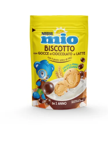 Mio biscotto gocce cioccolato al latte 150 g Mio biscotto gocce cioccolato al latte 150 g