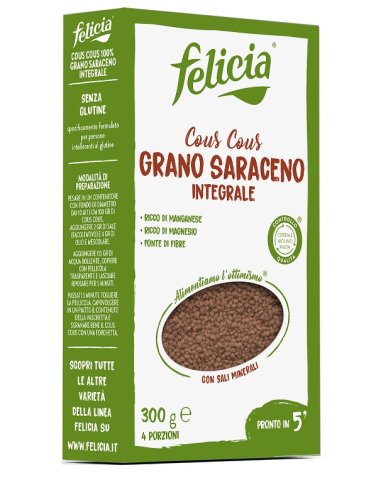 Felicia cous cous grano saraceno integrale 300 g