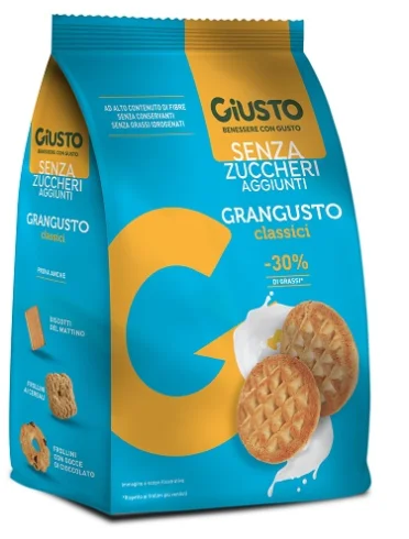 Giusto senza zucchero grangusto classici 350 g