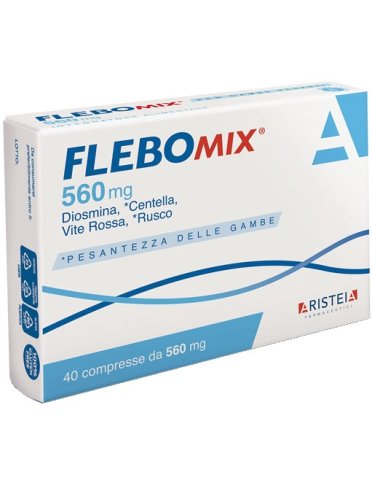 Flebomix 560mg integratore microcircolo 40 compresse