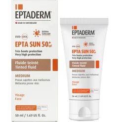 EPTA SUN SPF50 FLUIDO COLORATO 50 ML