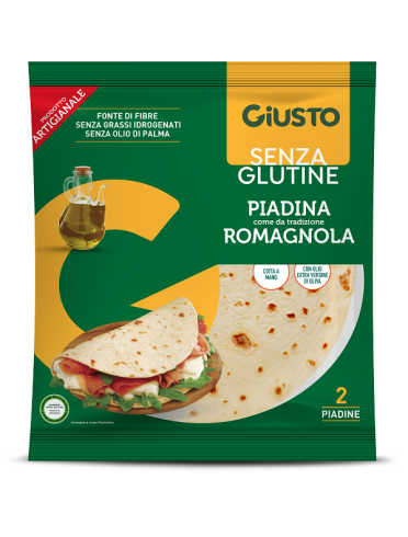 Giusto senza glutine piadina 220 g