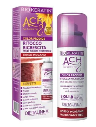 Biokeratin ach8 prodige ritocco ricrescita rosso mogano 75 ml dietalinea Biokeratin ach8 prodige ritocco ricrescita rosso mogano 75 ml dietalinea