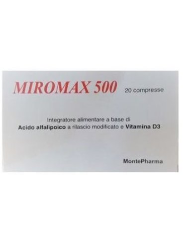 Miromax 500 20cpr Miromax 500 20cpr