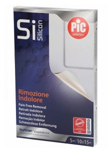 Cerotto pic postop silicone 10x15 5 pezzi