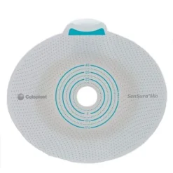 PLACCA PER UROSTOMIA COLOSTOMIA ILEOSTOMIA SENSURA MIO CLICKSISTEMA A DUE PEZZI FLANGIA 70 MM FORO RITAGLIABILE 10-65 MM 5 PEZZI