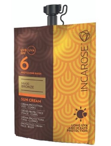 Incarose maxi bronze sun spf6