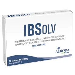 Ibsolv Integratore per Gonfiore Addominale 30 Capsule