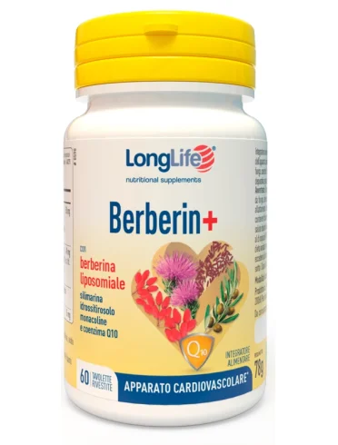 Longlife berberin+ 60 tavolette Longlife berberin+ 60 tavolette