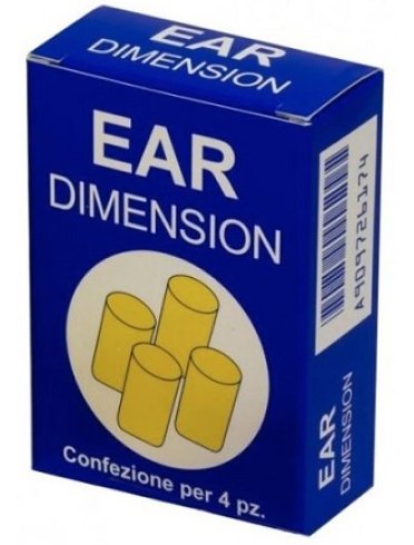 Ear dimension tappo auricolare in spugna 4 pezzi