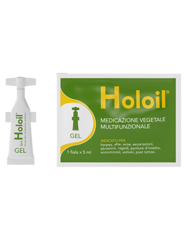 Holoil monodose gel termosoffiata 1 fiala 5ml