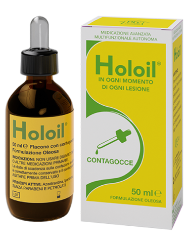 Holoil soluzione oleosa flacone con contagocce 50ml
