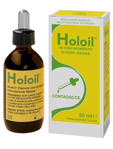 Holoil soluzione oleosa flacone con contagocce 50ml Holoil soluzione oleosa flacone con contagocce 50ml