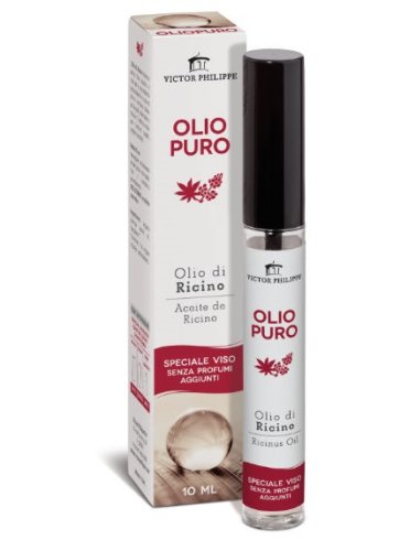 Idrapelle olio di ricino oliopuro ciglia 10 ml