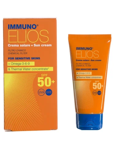 Immuno elios crema solare spf 50+ pelli sensibili Immuno elios crema solare spf 50+ pelli sensibili