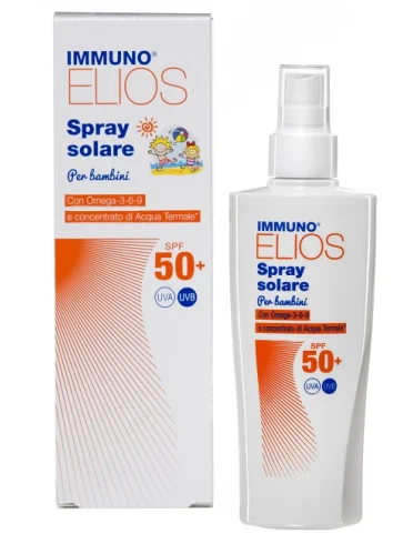Immuno elios spray solare spf 50+ bambini Immuno elios spray solare spf 50+ bambini
