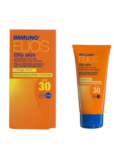 Immuno elios oily skin/gel tocco secco spf30 50 ml